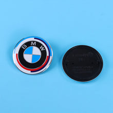 Load image into Gallery viewer, Suitable for BMW front and rear standard wheel hub covers 56/68mm 3 Series 5 Series X1X5X6M logo co branded center cover logo