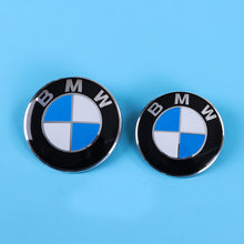 Load image into Gallery viewer, Suitable for BMW front and rear standard wheel hub covers 56/68mm 3 Series 5 Series X1X5X6M logo co branded center cover logo