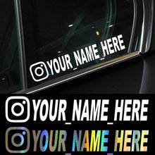 Load image into Gallery viewer, New Car Sticker User Name Custom Personalized Vinyl Decals Motorcycle For Customization Needs Remarks Car Sticker