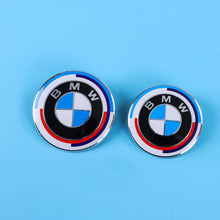 Load image into Gallery viewer, Suitable for BMW front and rear standard wheel hub covers 56/68mm 3 Series 5 Series X1X5X6M logo co branded center cover logo