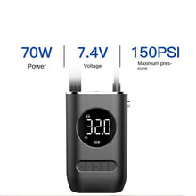 Load image into Gallery viewer, New Car Portable Inflator Pump Mini Bicycle Electric Tire Handheld Wireless Charging Super Car Inflator Pump