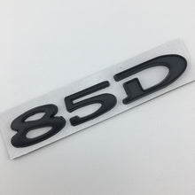 Load image into Gallery viewer, Suitable for Tesla MODEL3 S X Y 75D 85D 90D 100D displacement tail label metal car sticker