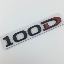 Load image into Gallery viewer, Suitable for Tesla MODEL3 S X Y 75D 85D 90D 100D displacement tail label metal car sticker