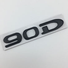 Load image into Gallery viewer, Suitable for Tesla MODEL3 S X Y 75D 85D 90D 100D displacement tail label metal car sticker