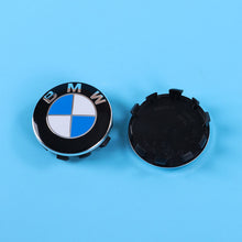 Load image into Gallery viewer, Suitable for BMW front and rear standard wheel hub covers 56/68mm 3 Series 5 Series X1X5X6M logo co branded center cover logo