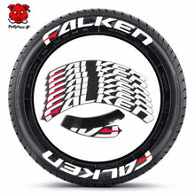 Load image into Gallery viewer, [One-piece set] Tire letter sticker one-piece set One-piece set Suitable for 4 tires No accessories included